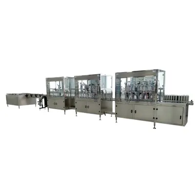 Täisautomaatne aerosooli täitmise masin